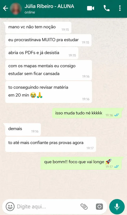 Depoimento de aluno - Mega Pack Direito Simplificado